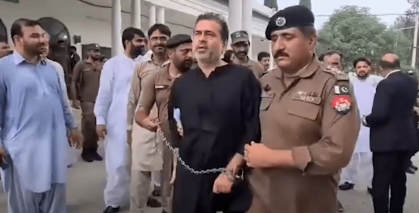 imran riaz in police custody