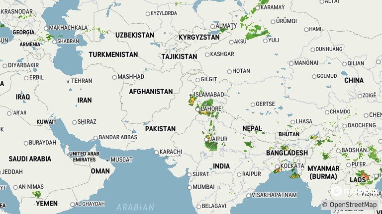 Weather Lahore